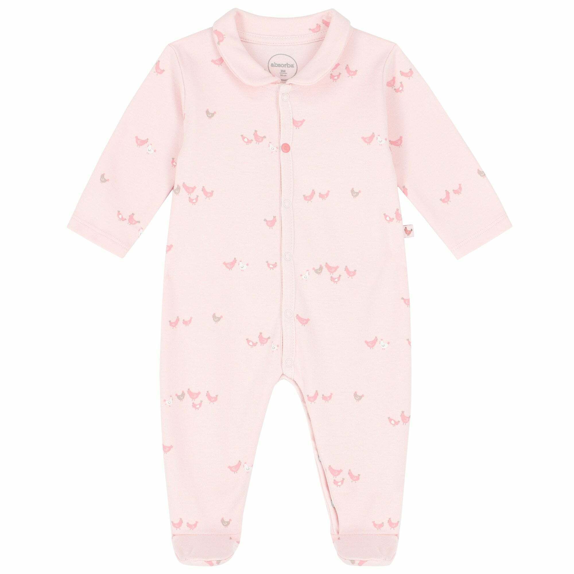 Pink chicken baby clothes outlet