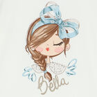 Girls Ivory Long Sleeve Top, 3, hi-res