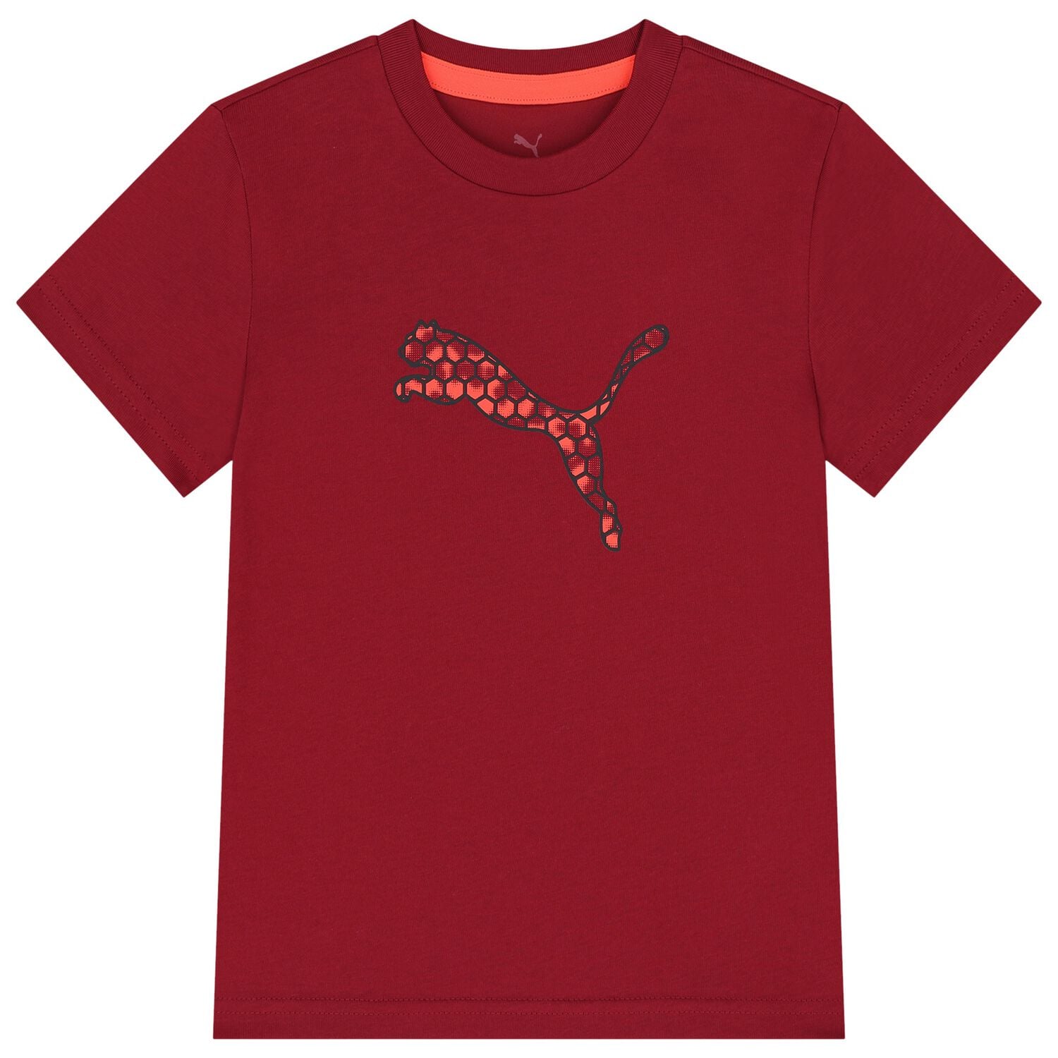 Boys Red Logo T-Shirt, 1, hi-res