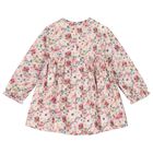 Baby Girls Pink Floral Dress, 2, hi-res
