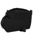 Black Teddy Bear Logo Baby Changing Bag, 1, hi-res