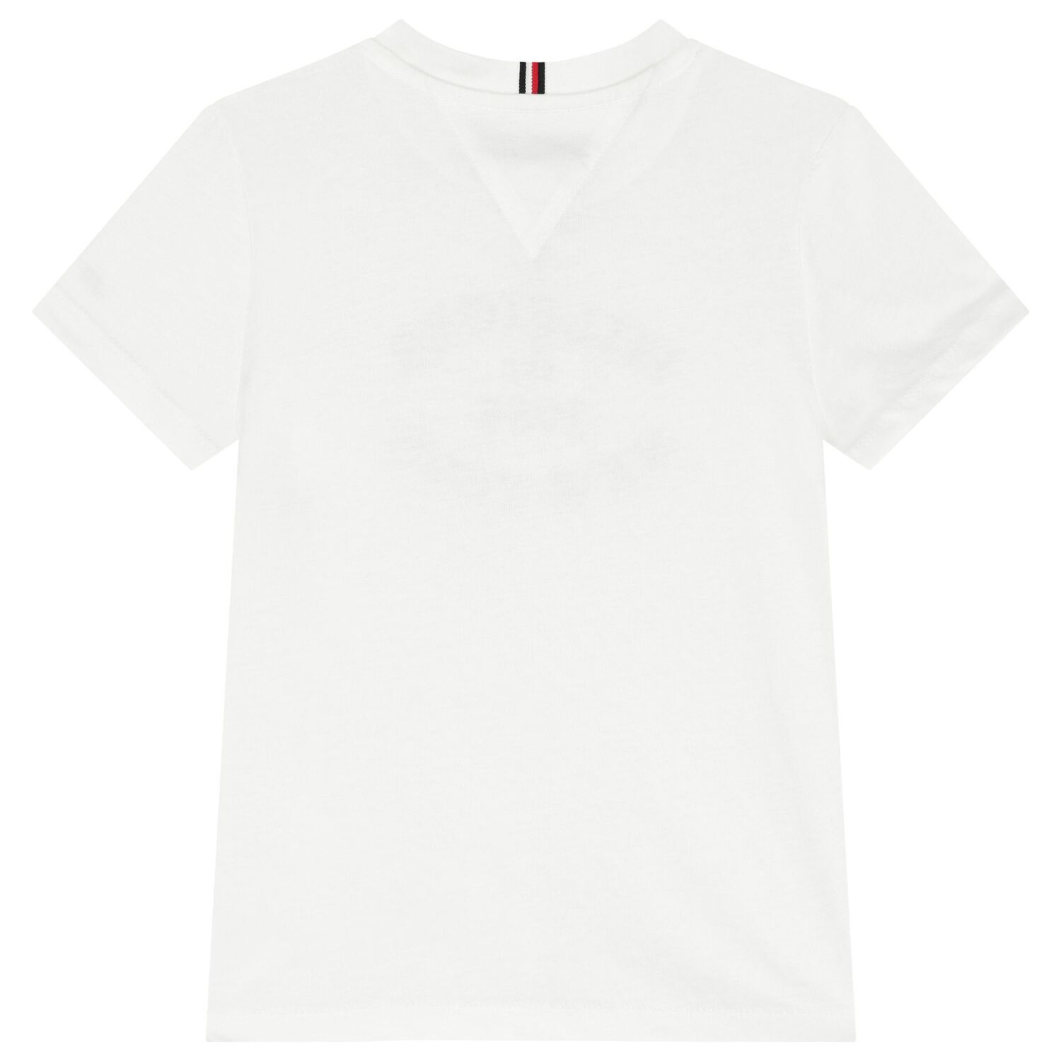 Boys White Logo T-Shirt, 3, hi-res image number null