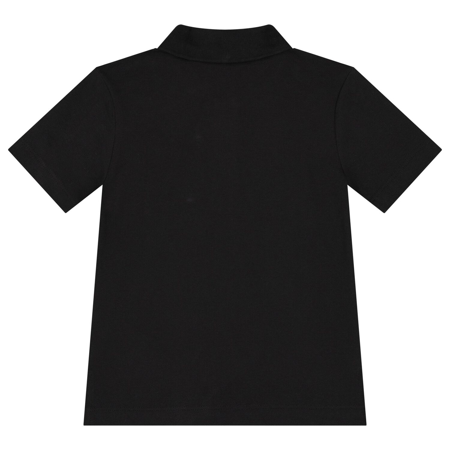 Boys Black Logo Polo Shirt, 1, hi-res image number null