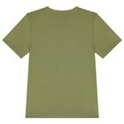 Boys Green Logo T-Shirt, 1, hi-res
