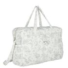 Ivory & Grey Toile De Jouy Baby Changing Bag, 2, hi-res