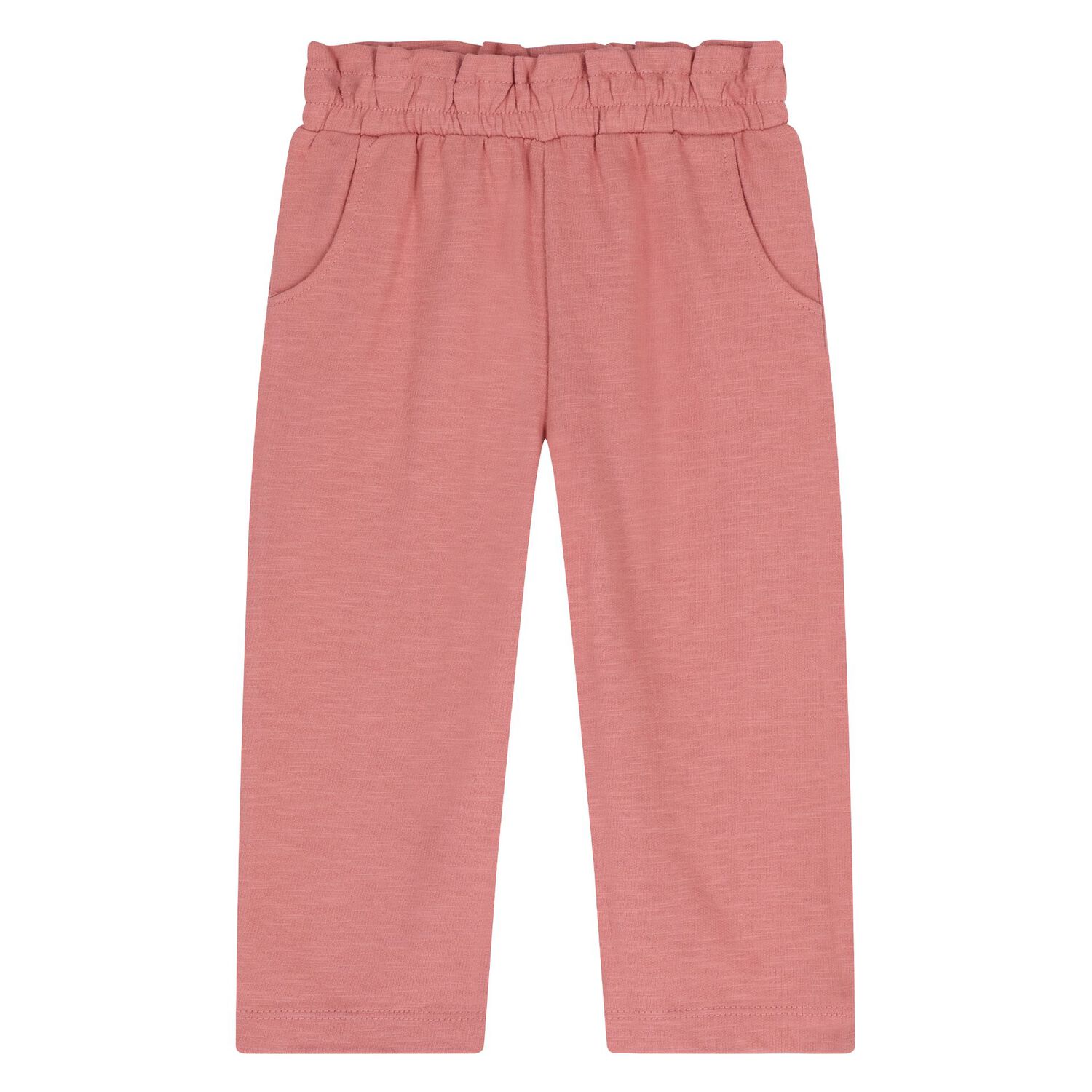 Younger Girls Ivory & Pink Tracksuit Set ( 3 Piece ), 2, hi-res