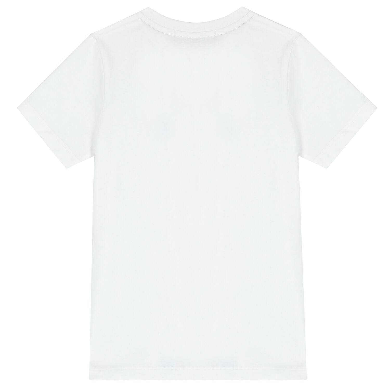Boys White Logo T-Shirt, 2, hi-res