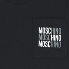 Boys Black Logo Shorts Set, 1, hi-res