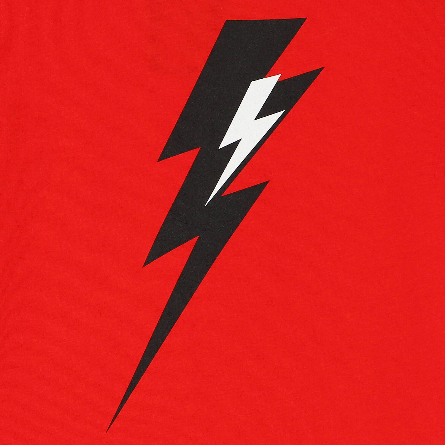 Boys Red Thunder Bolt T-Shirt, 1, hi-res