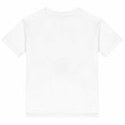 Girls White Logo T-Shirt, 1, hi-res