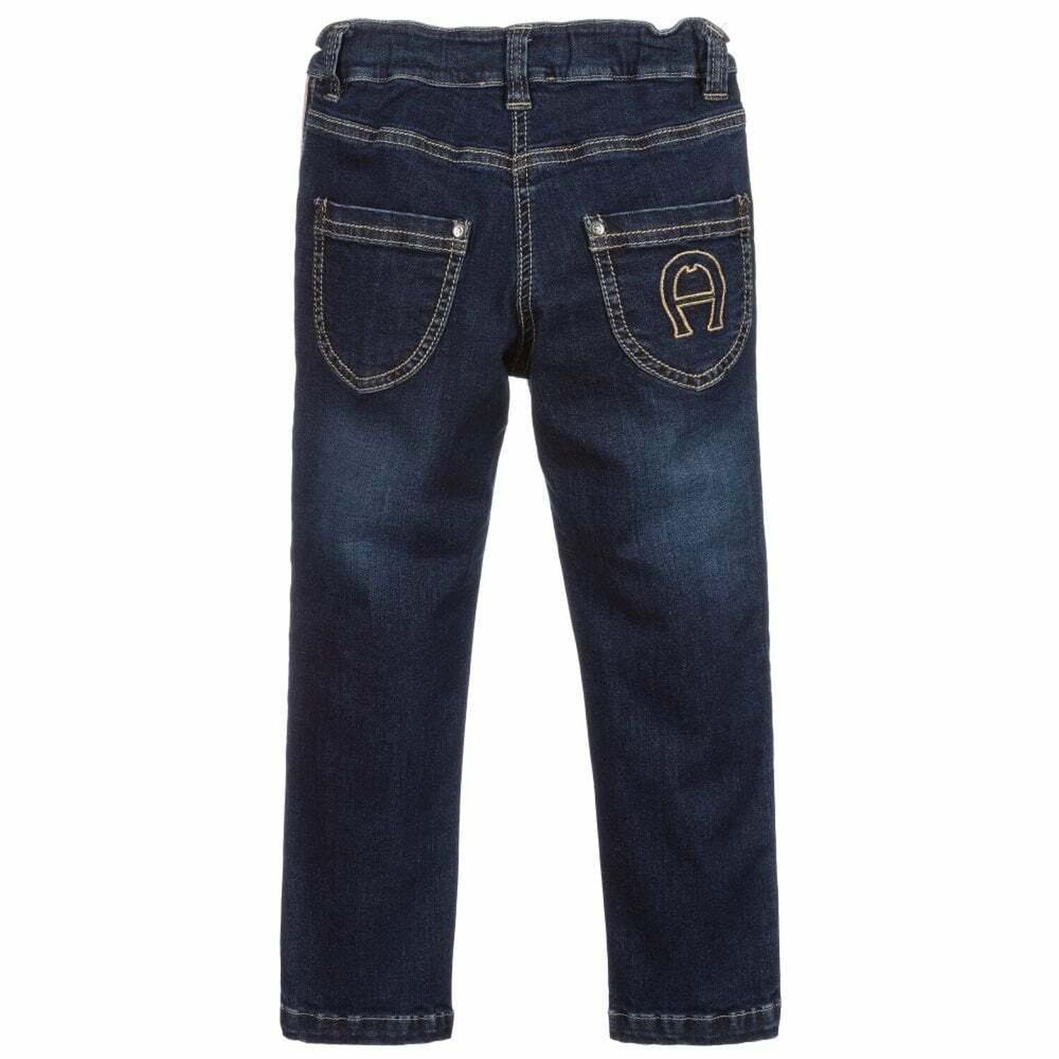 Girls Blue Jeans , 1, hi-res