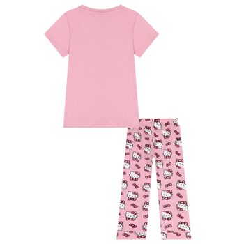 Girls Pink Hello Kitty Pyjamas