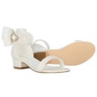 Girls White Sandals, 2, hi-res