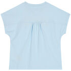Girls Blue Logo T-Shirt, 2, hi-res
