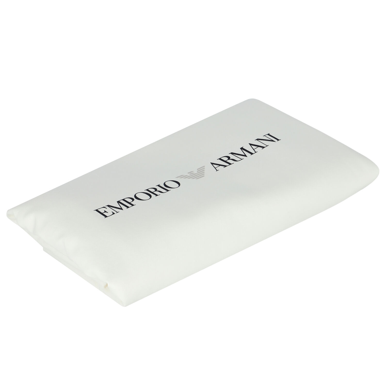 Ivory & Navy Blue Logo Baby Blanket, 3, hi-res