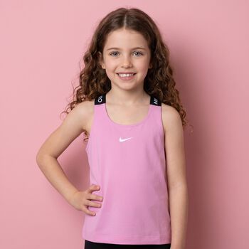 Girls Pink Logo Top