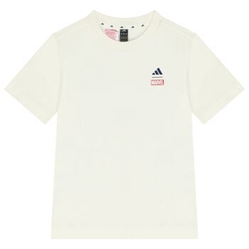 Boys Ivory Marvel Spider Man T-Shirt