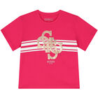Girls Pink Logo T-Shirt, 1, hi-res