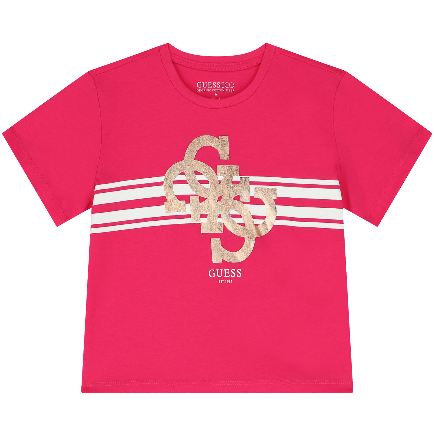 Girls Pink Logo T-Shirt, 1, hi-res
