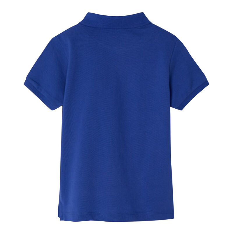 Boys Blue Logo Polo Shirt, 3, hi-res image number null