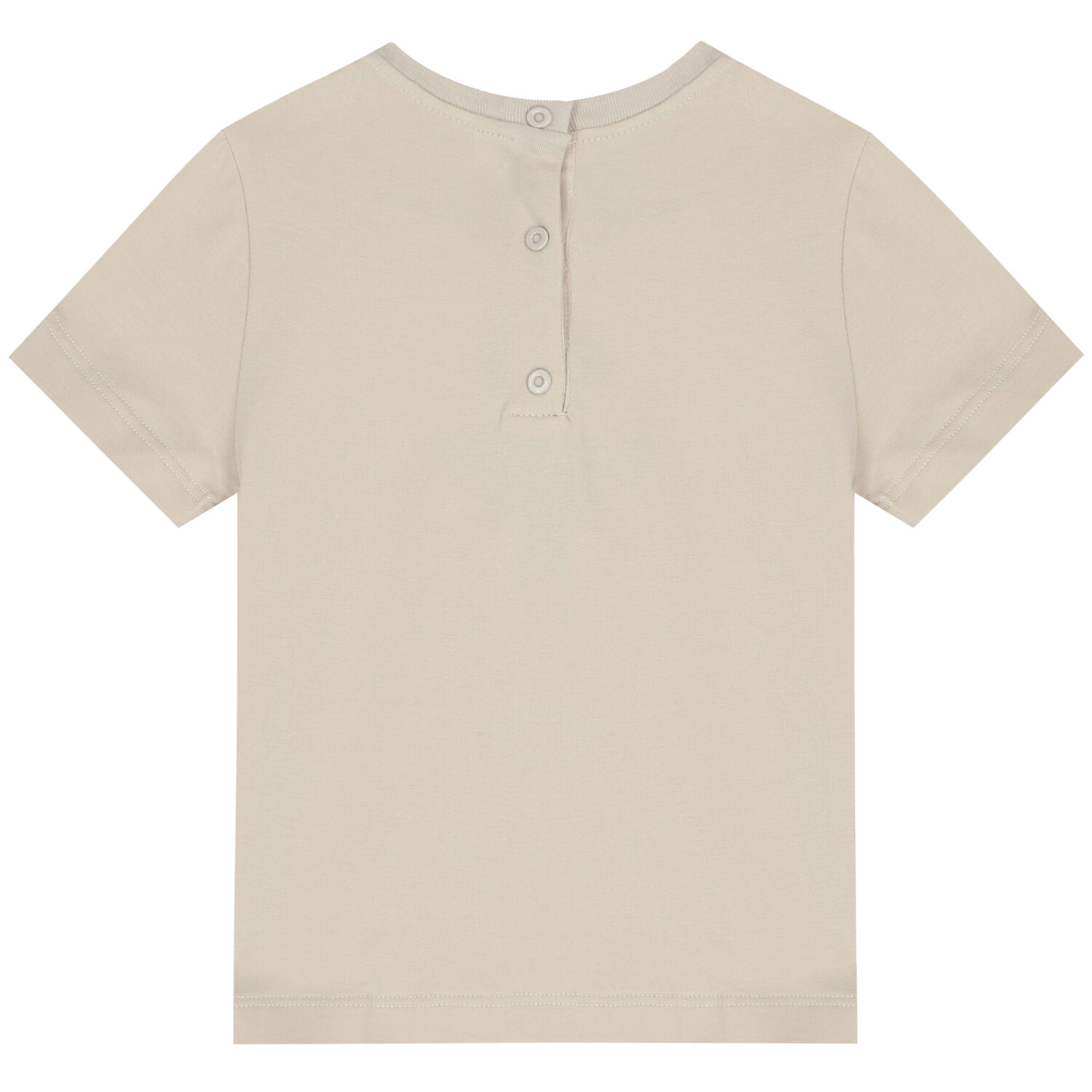 Beige Teddy Logo T-Shirt, 1, hi-res