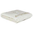 Ivory & Gold Logo Babygrow Set, 1, hi-res