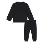 Younger Black Logo Tracksuit, 1, hi-res