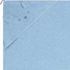 Baby Boys Blue Teddy Bear Hooded Towel, 1, hi-res