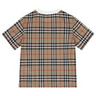 Beige Check T-Shirt, 1, hi-res