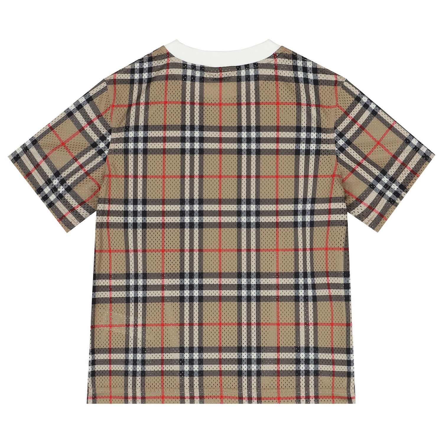 Beige Check T-Shirt, 1, hi-res image number null