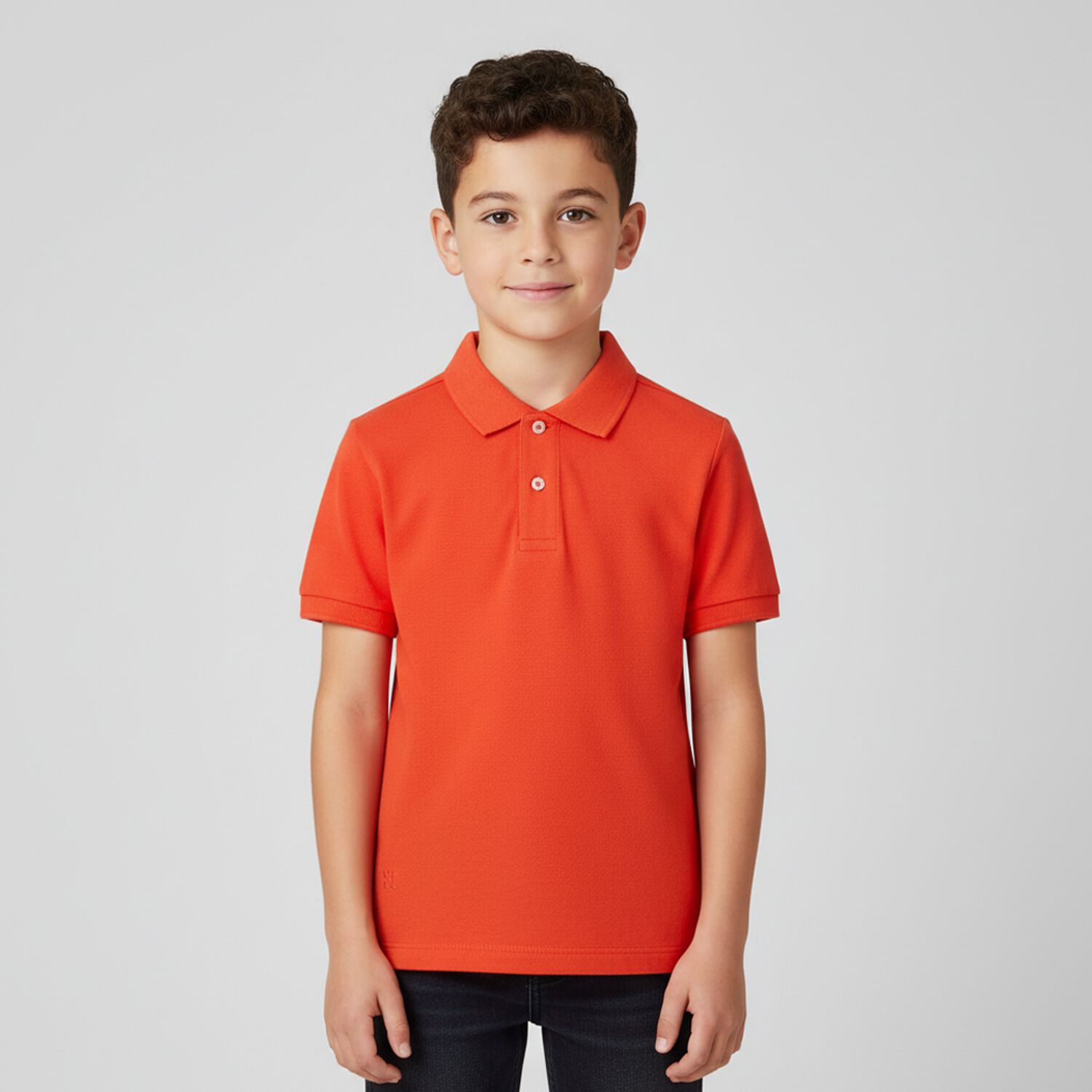 Boys Red Polo Shirt, 6, hi-res image number null