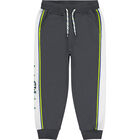 Boys Blue & Grey Tracksuit, 1, hi-res