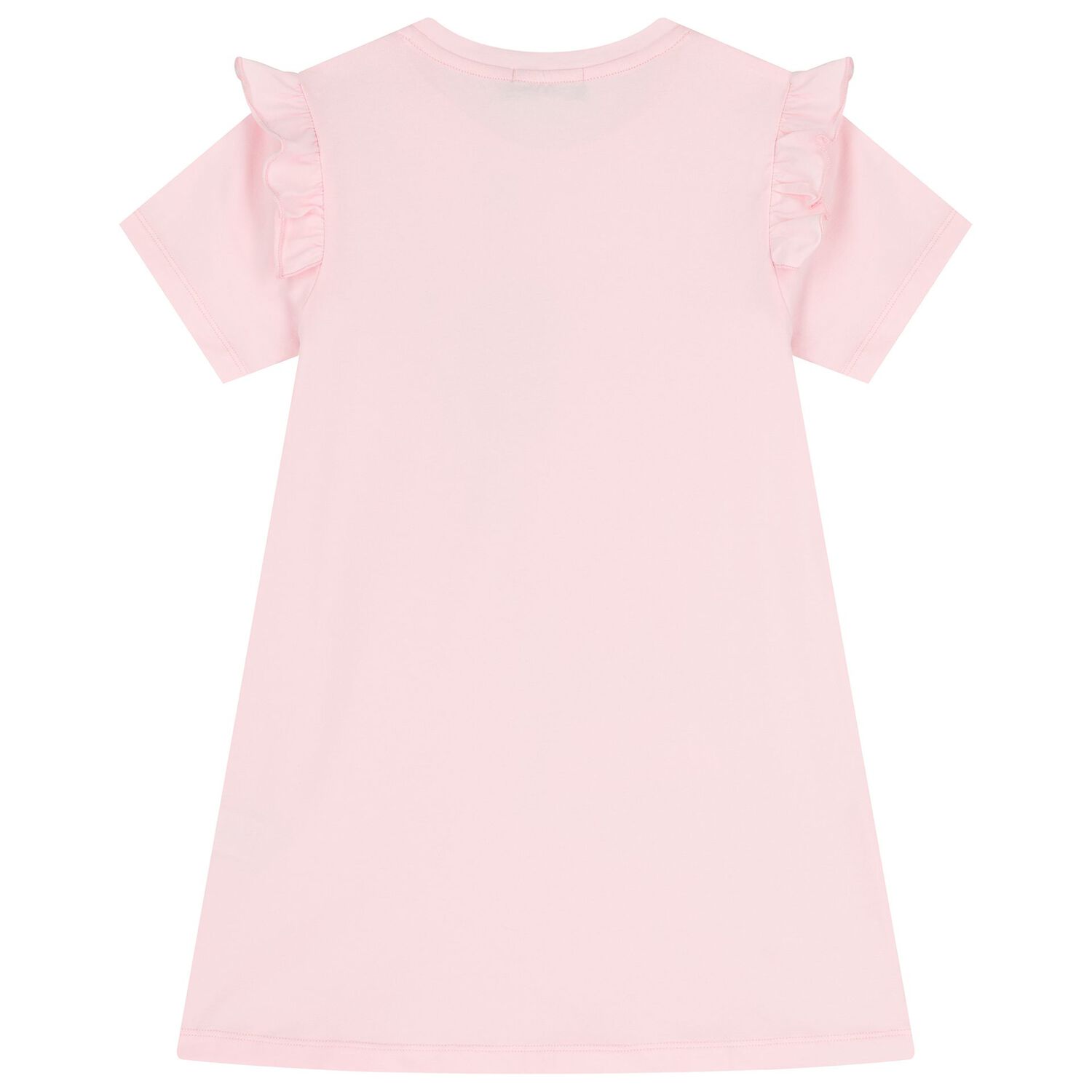 Girls Pink Bag Logo Dress , 3, hi-res