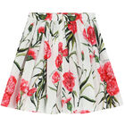 Girls Floral Skirt, 1, hi-res
