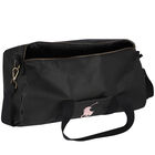 Girls Black & Pink Logo Duffle Bag, 1, hi-res