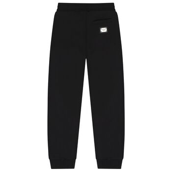 Black Logo Joggers