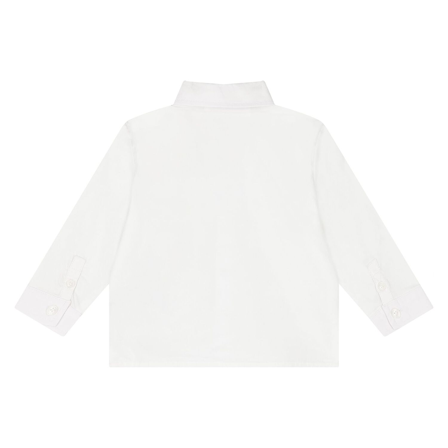 Boys White & Blue Denim Trouser Set, 1, hi-res image number null