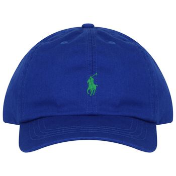 Boys Blue Logo Caps