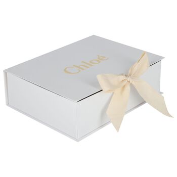 Baby Girls Pink Logo Babygrow Gift Set