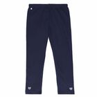 Girls Navy Leggings, 1, hi-res