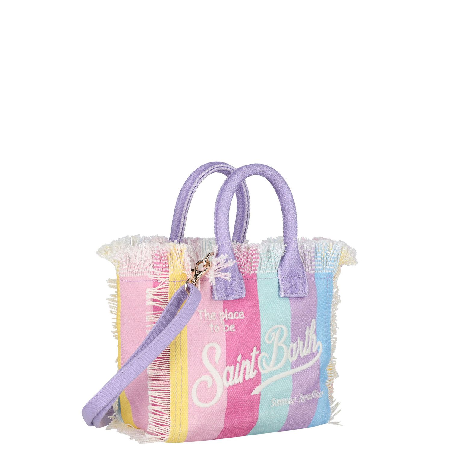 Girls Rainbow Logo Handbag, 1, hi-res