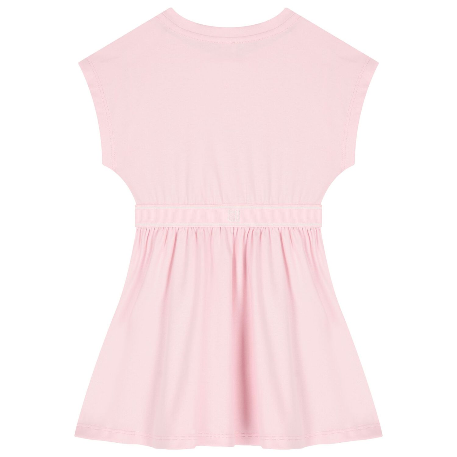 Girls Pink Logo Dress, 1, hi-res