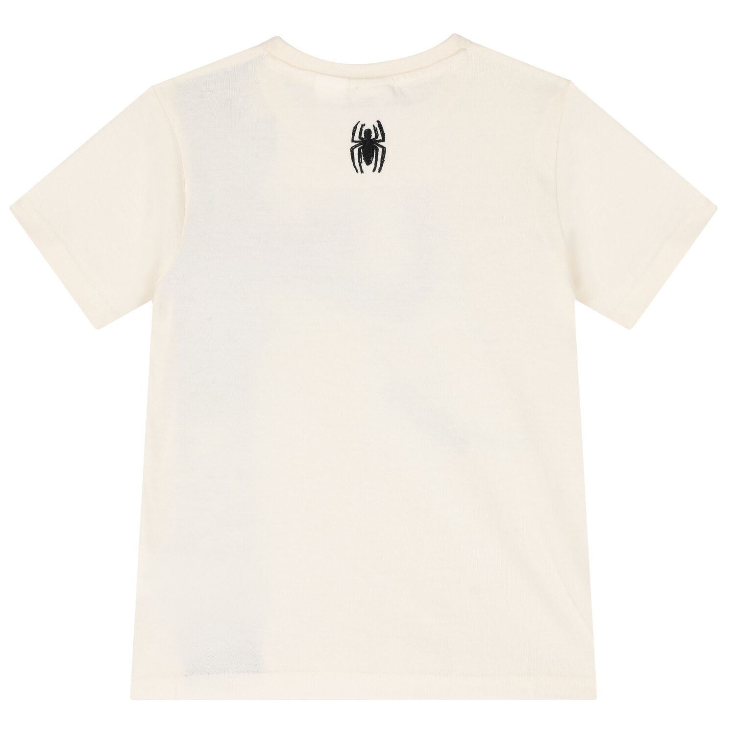 Boys Ivory & Green Spiderman Shorts Set, 1, hi-res