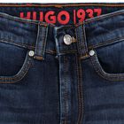 Girls Blue Denim Jeans, 1, hi-res