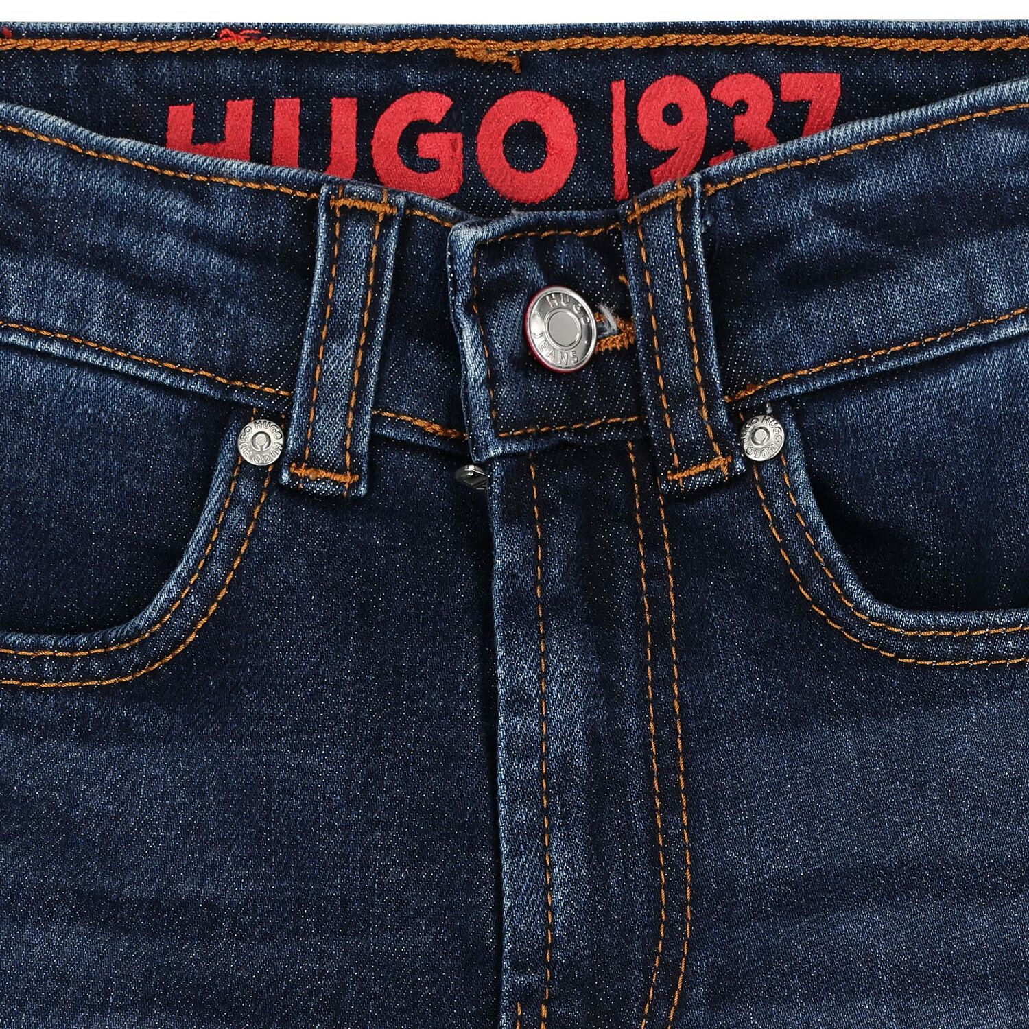 Girls Blue Denim Jeans, 1, hi-res