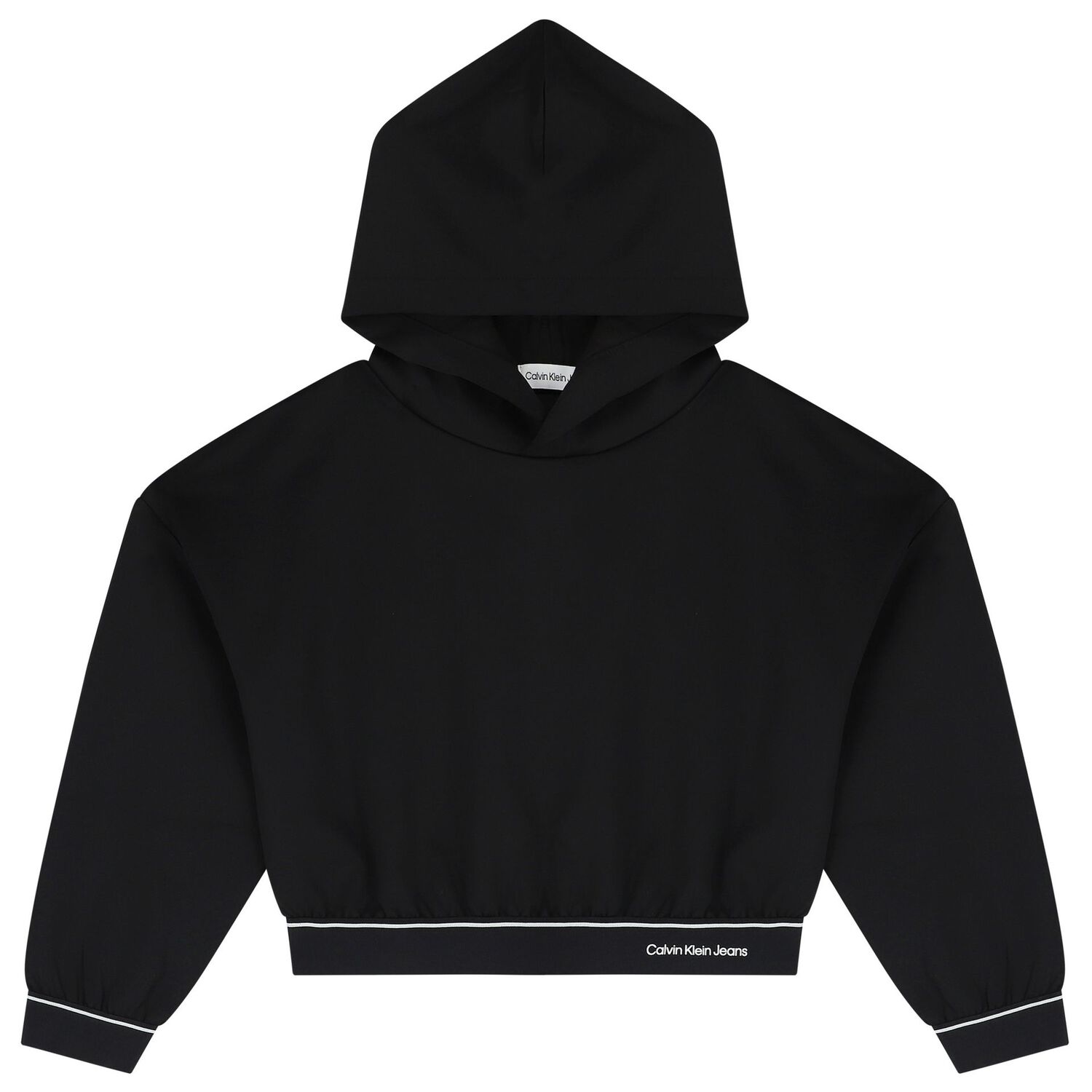 Girls Black Logo Trousers Set, 1, hi-res image number null