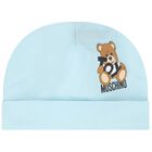 Blue Teddy Bear Logo Babygrow Gift Set, 3, hi-res