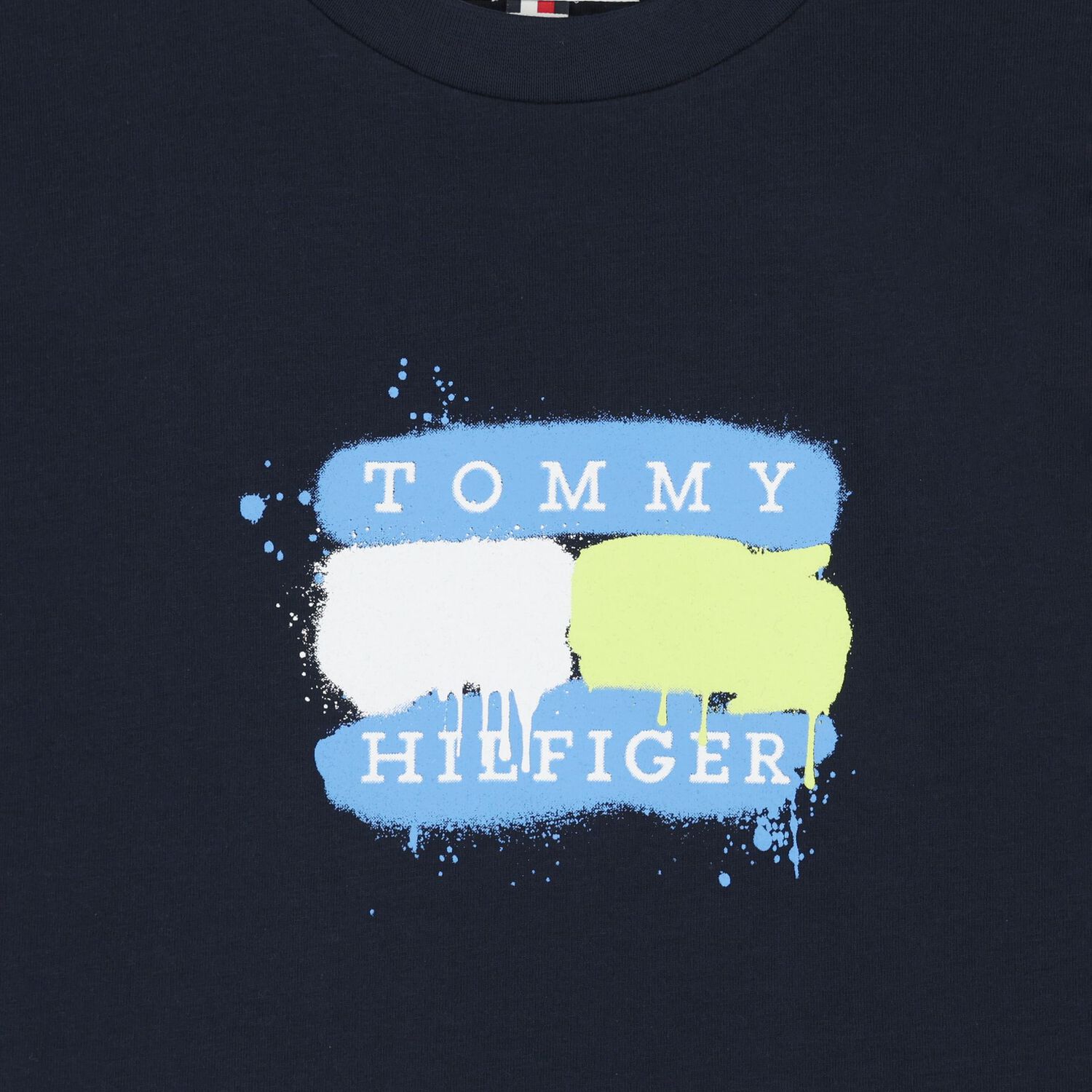 Boys Navy Blue Logo T-Shirt, 1, hi-res