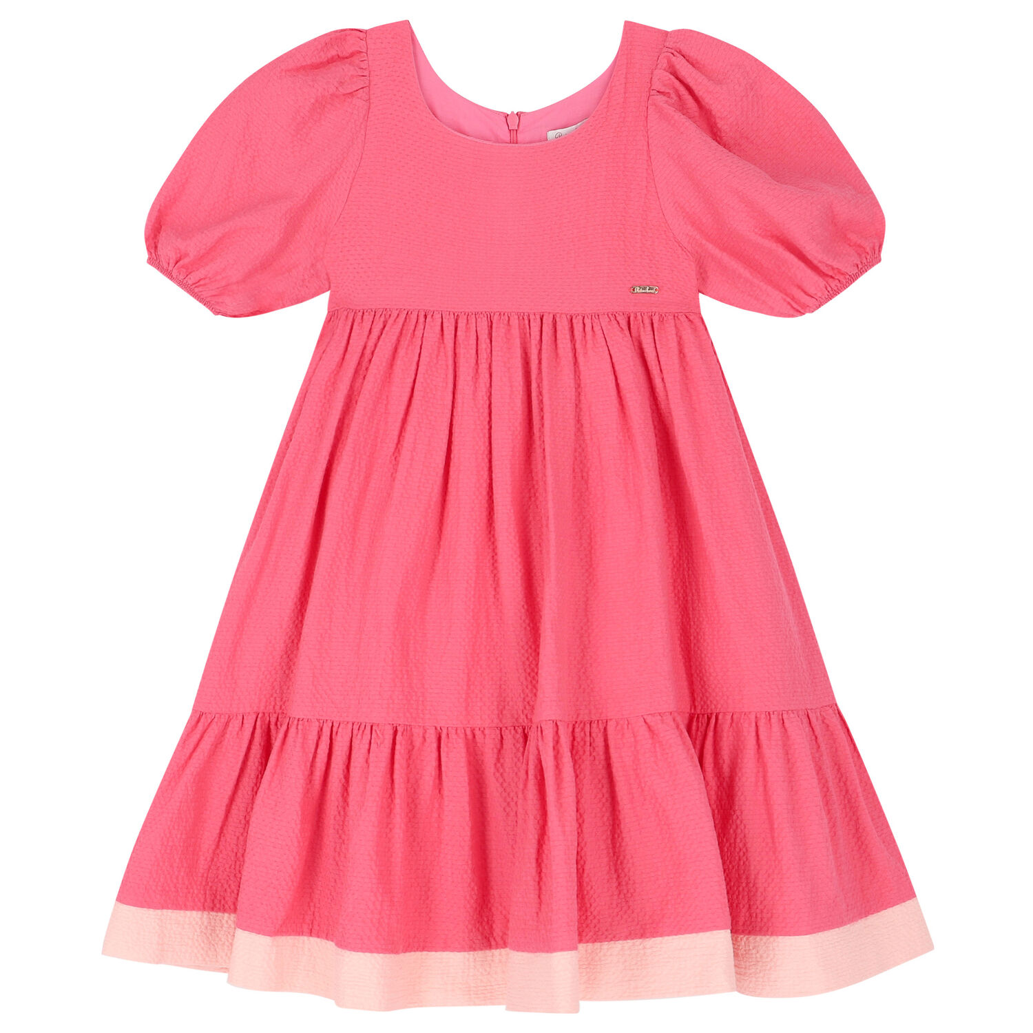 Girls Pink Flared Dress, 1, hi-res image number null