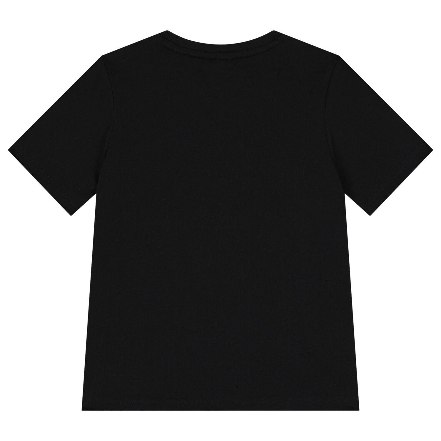 Boys Black Logo T-Shirt, 2, hi-res